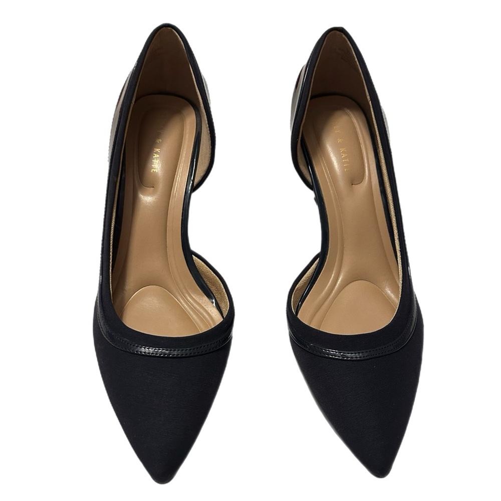 Kelly & Katie Navy Blue Heels - Picture 4 of 10